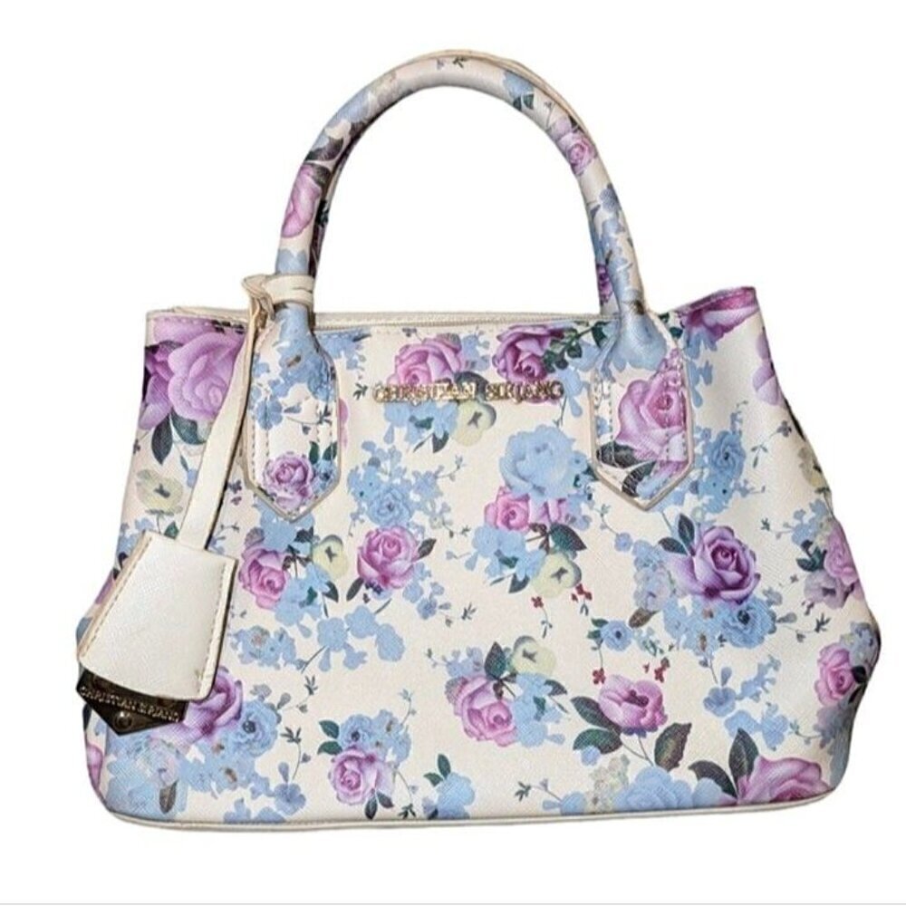 CHRISTIAN SIRIANO summer floral purse